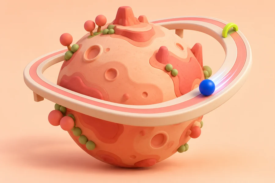 Orbit Dash illustrative concept artwork